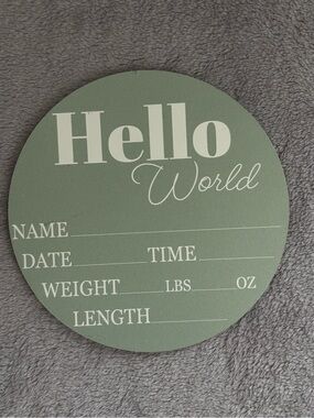 Newborn| Announcement Sign